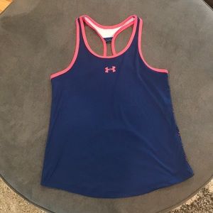 Girls Under Armour athletic tank